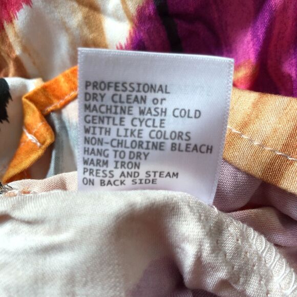 Rachel Zone‎ Womens Tank Top S Multicolor Sleeveless V-neck Camisole Rayon NWT - Picture 4 of 6